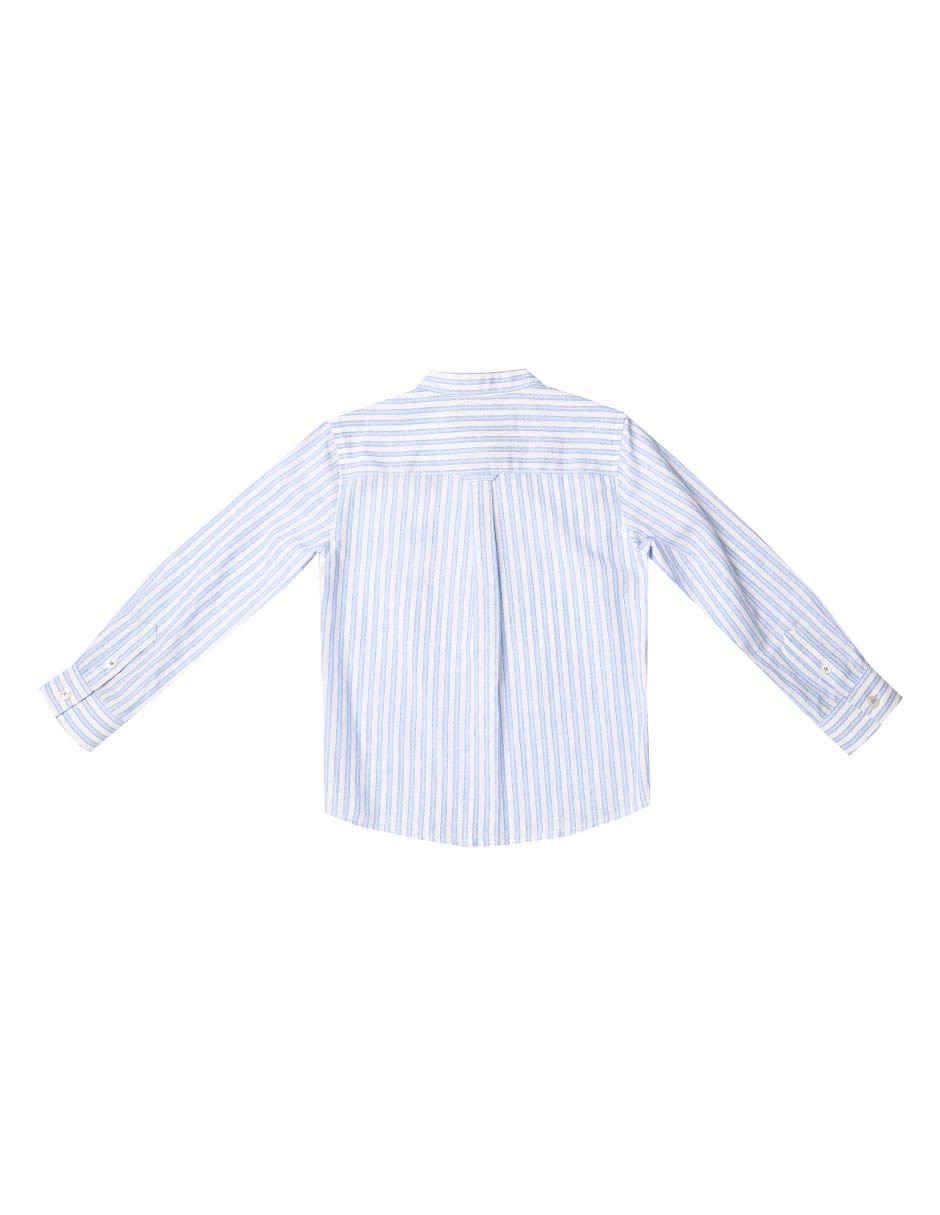 Camisa casual Baxter de algodón manga larga para niño 2