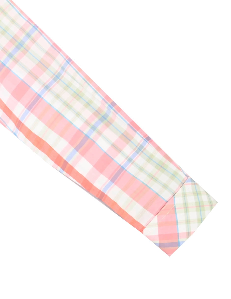 Camisa casual Naere de algodón manga larga para niño 4