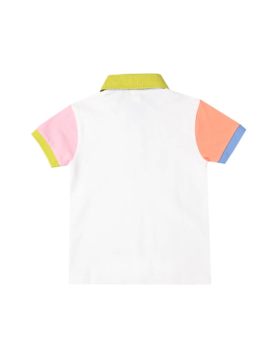 Playera tipo polo Konin de algodón para niño bebé 2