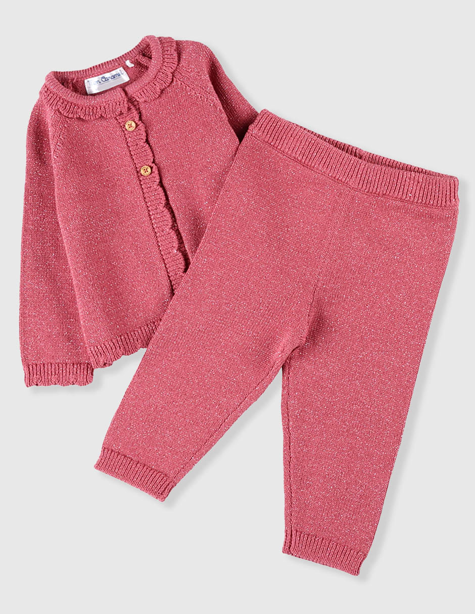 Conjunto de algodón para bebé niña