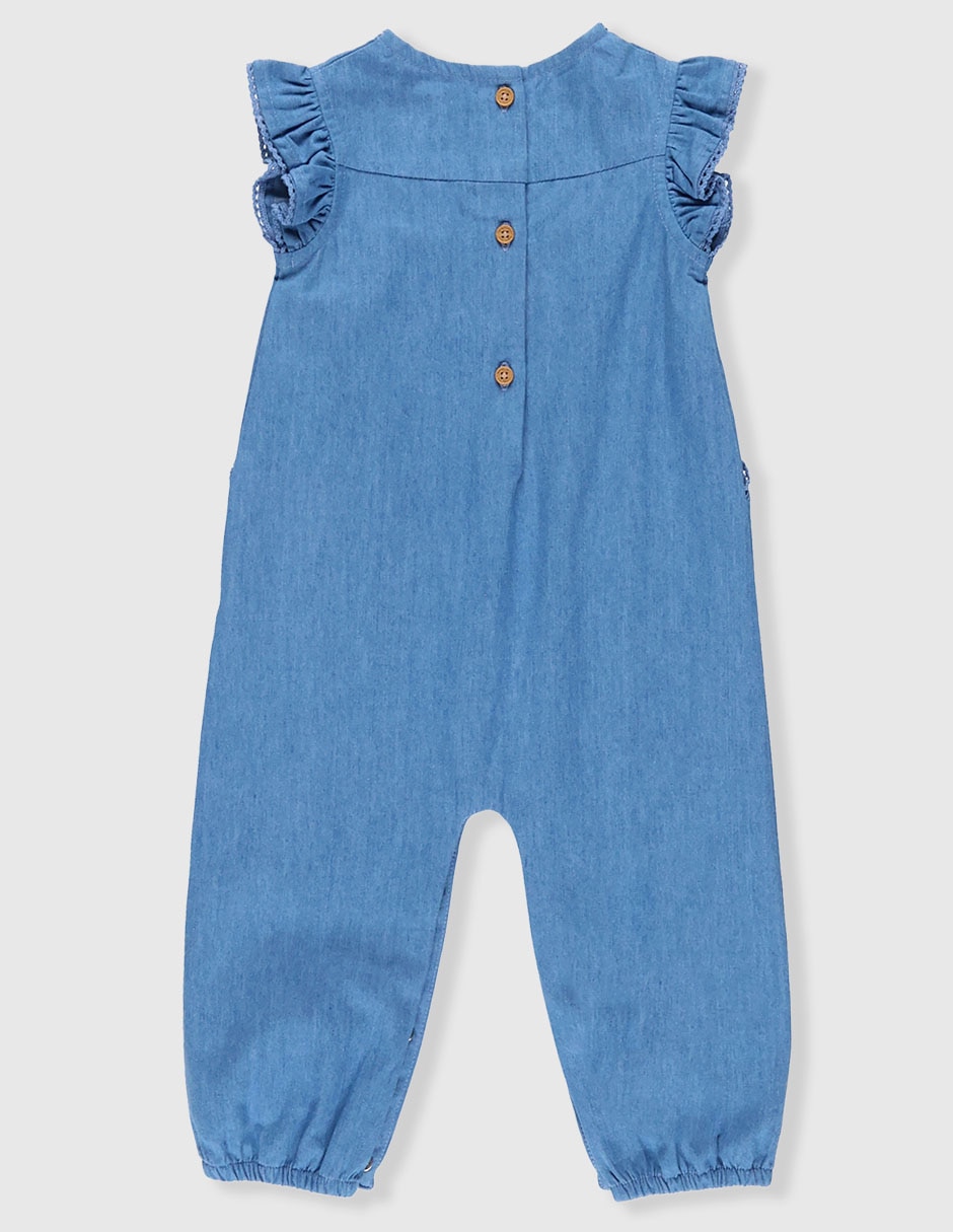 Jumpsuit de algodón para bebé niña 2