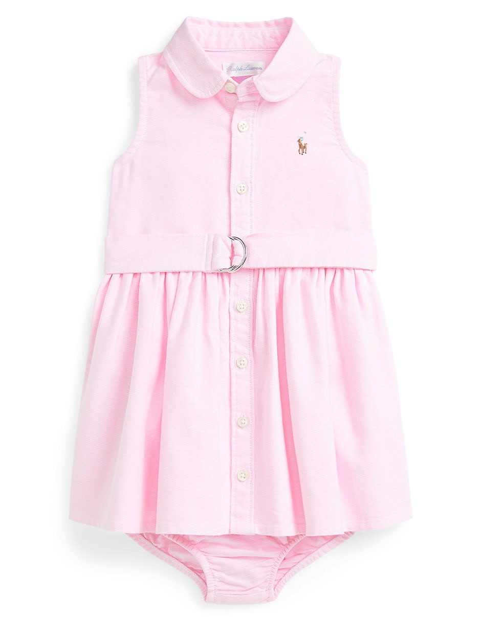 Vestido con calzón para bebé niña