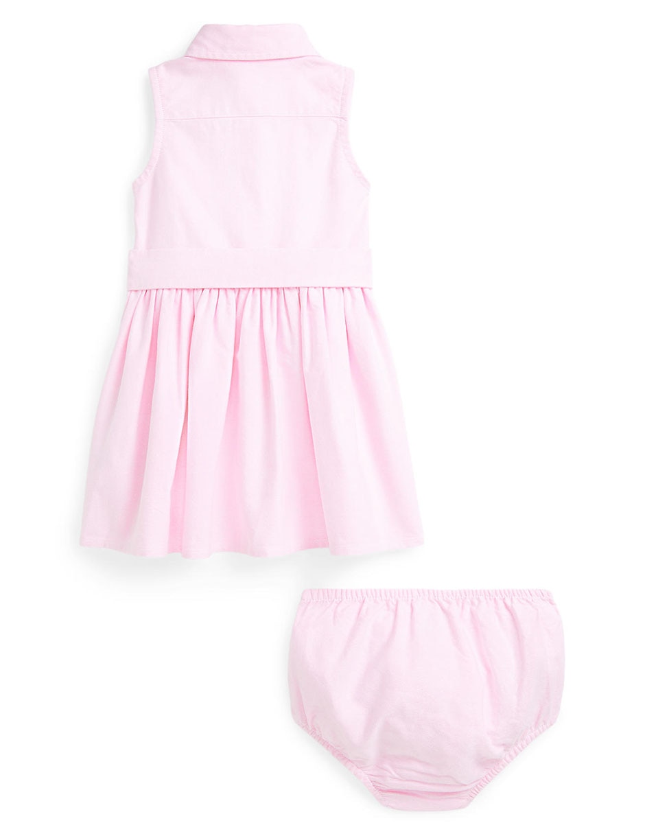 Vestido con calzón para bebé niña 2