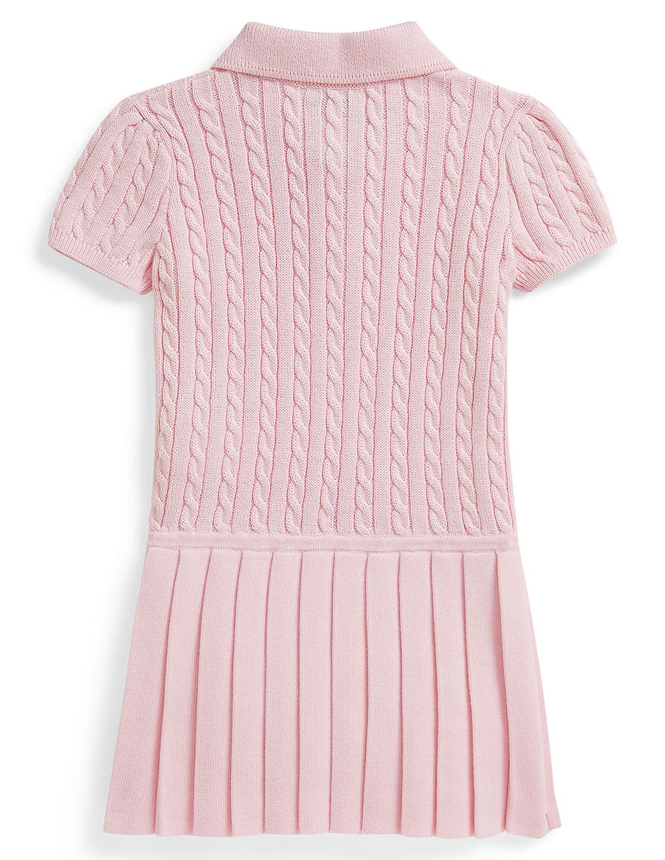 Vestido manga corta para bebé niña 2