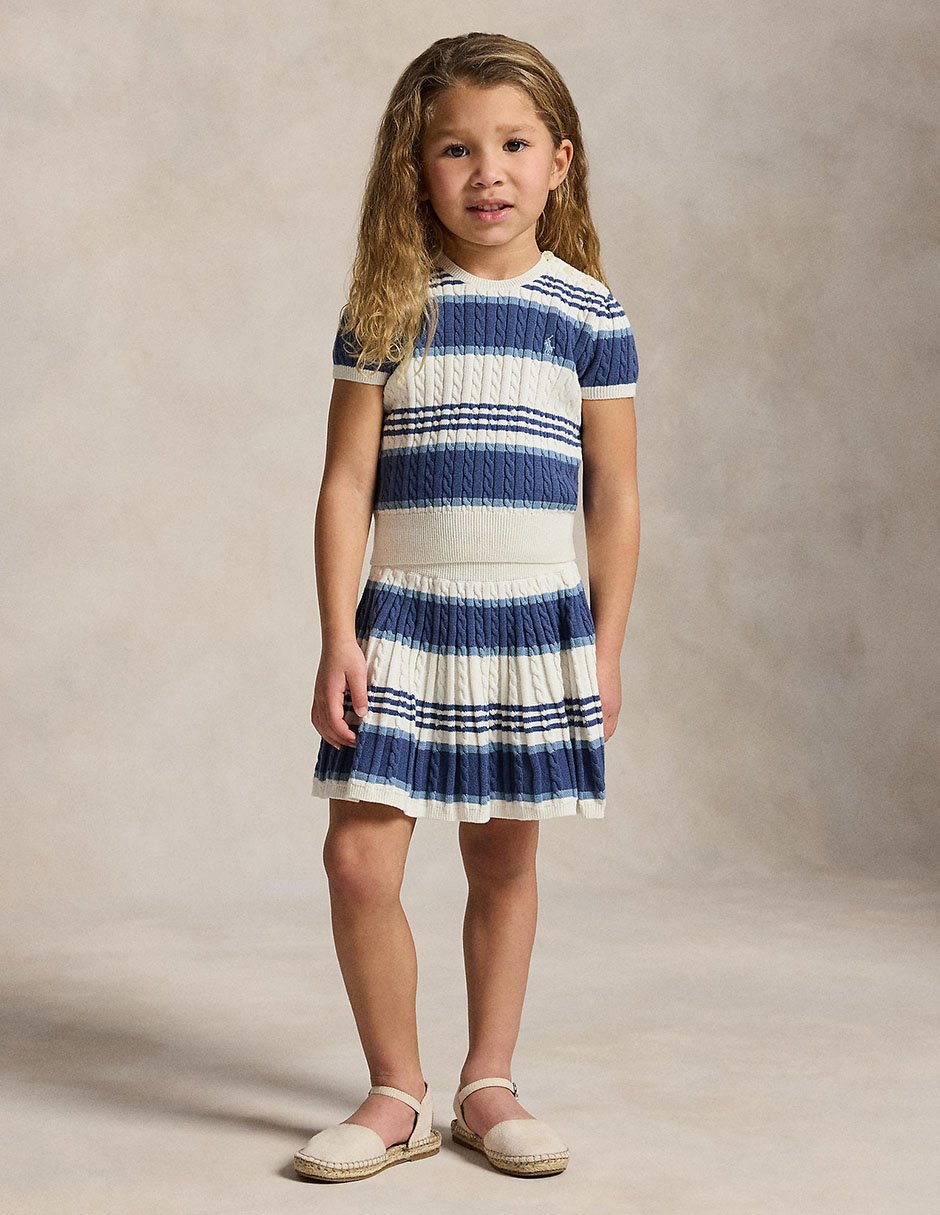 Conjunto de algodón para bebé niña 2