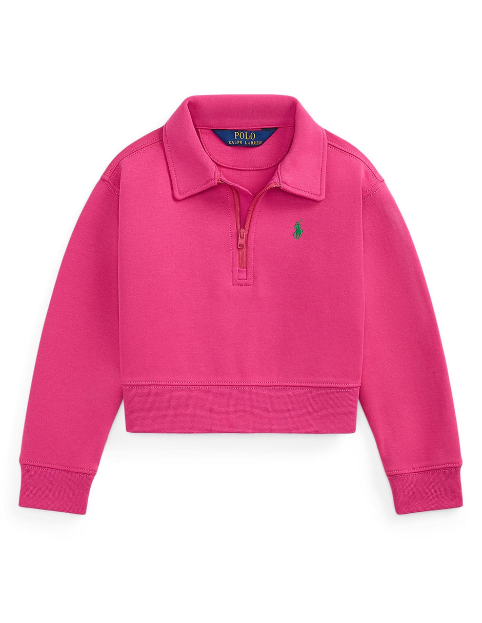 SUDADERA POLO 312A96083, 4T AÑOS, ROSA