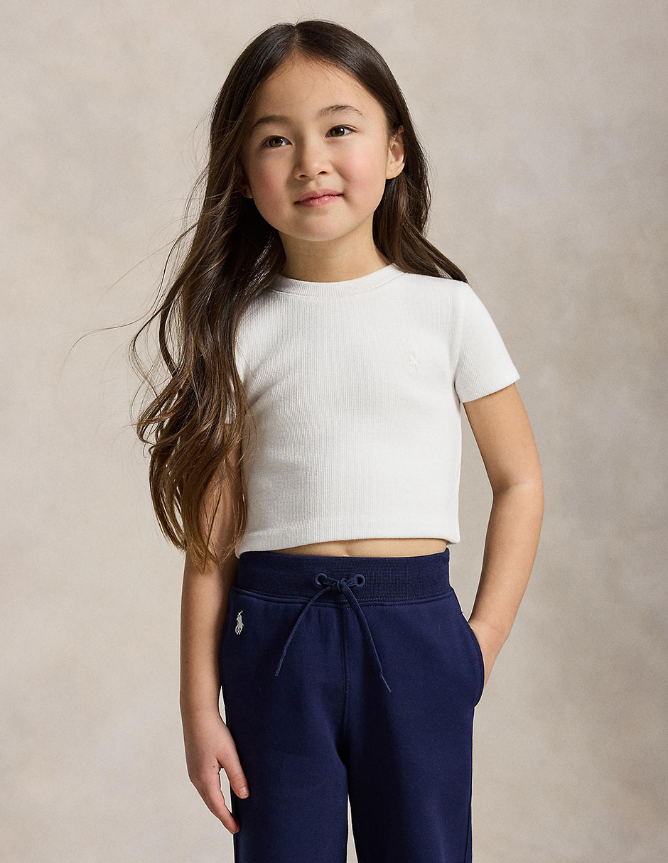 Playera manga corta para bebé niña Playera manga corta para bebé niña