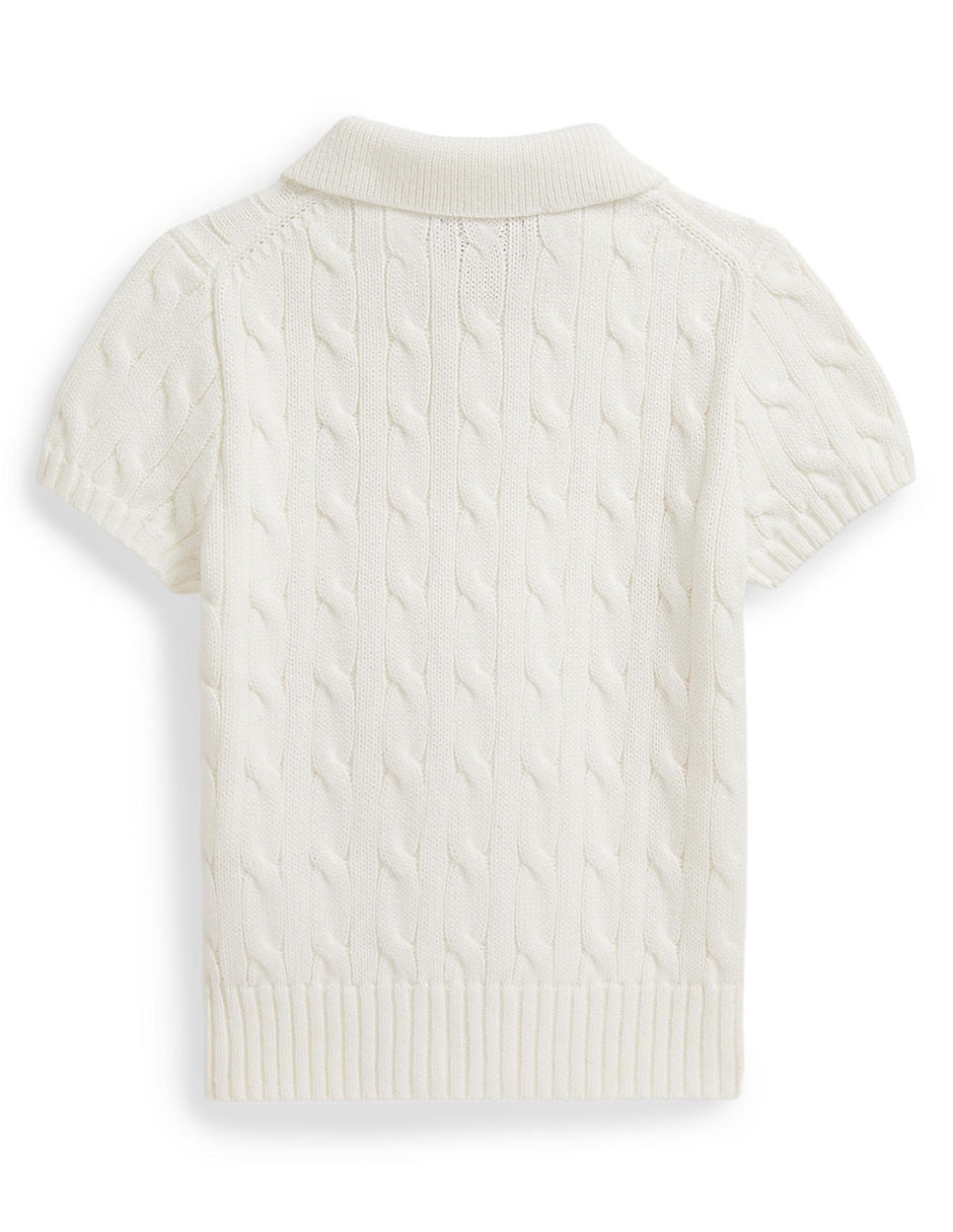 Playera tipo polo Polo Ralph Lauren de algodón para bebé niño
