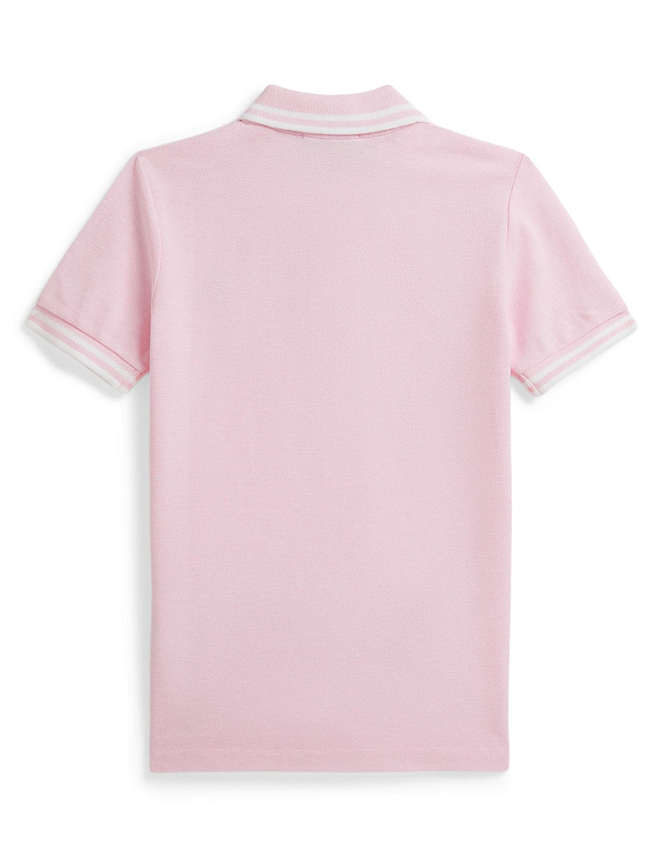 Playera tipo Polo de algodón para bebé niño 2