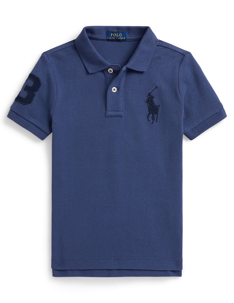 Playera tipo Polo de algodón para bebé niño Playera tipo Polo de algodón para bebé niño