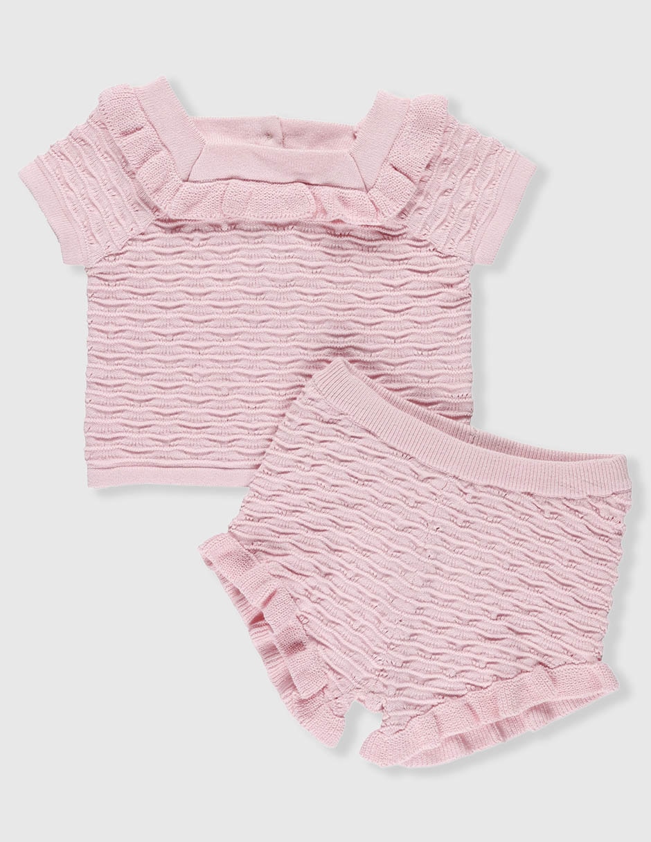 Conjunto de algodón para bebé niña Conjunto de algodón para bebé niña