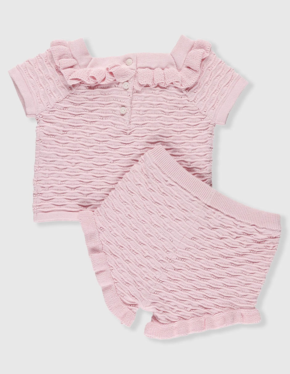 Conjunto de algodón para bebé niña 2