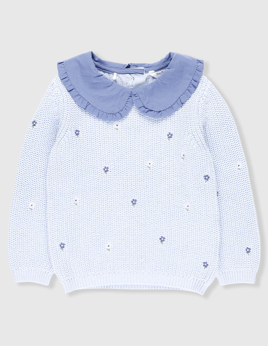 Suéter tejido para bebé niña Suéter tejido para bebé niña