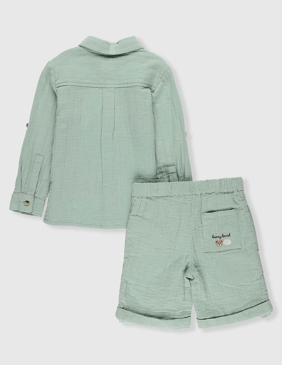 Conjunto de algodón para bebé niño 2