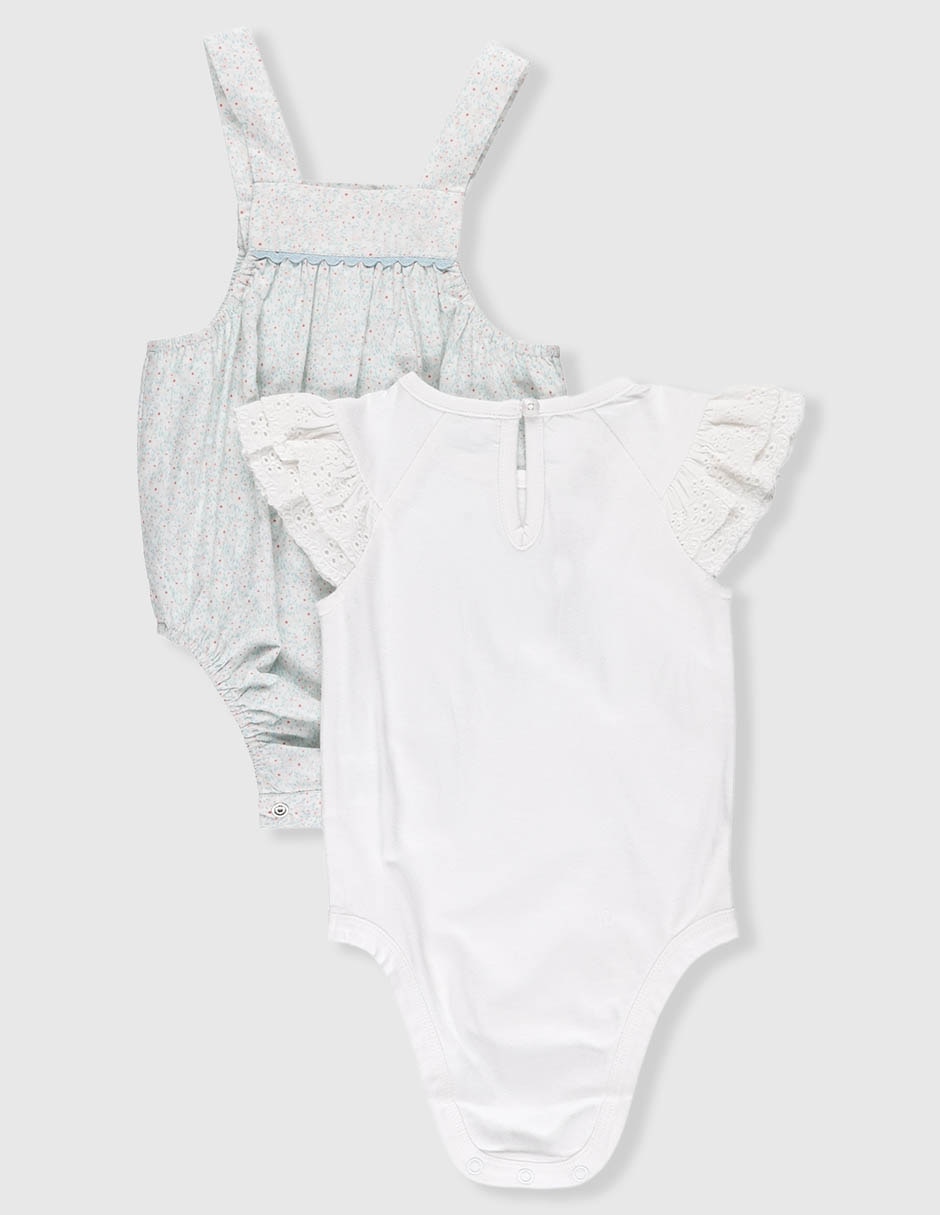 Conjunto de algodón para bebé niña 2