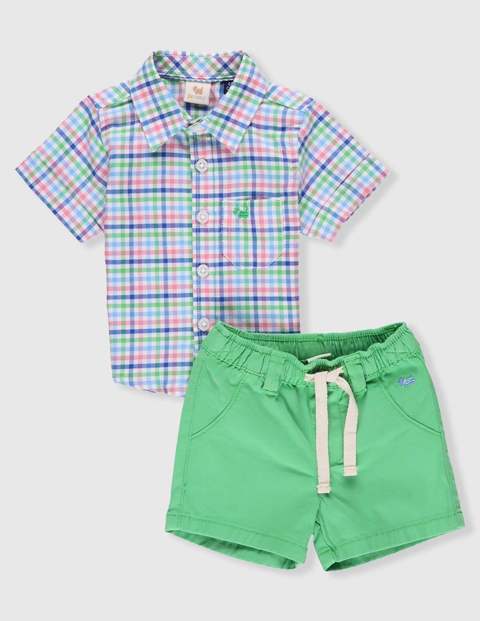 Conjunto Kerwin de algodón para bebé niño Conjunto Kerwin de algodón para bebé niño