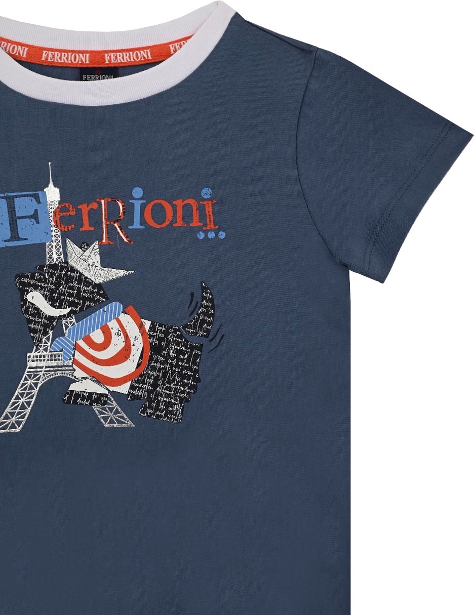 Playera Nesty manga corta para niño 3
