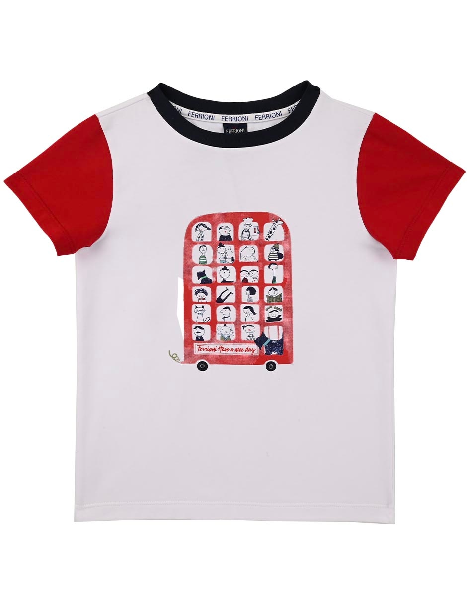 Playera Gross manga corta para bebé niño Playera Gross manga corta para bebé niño