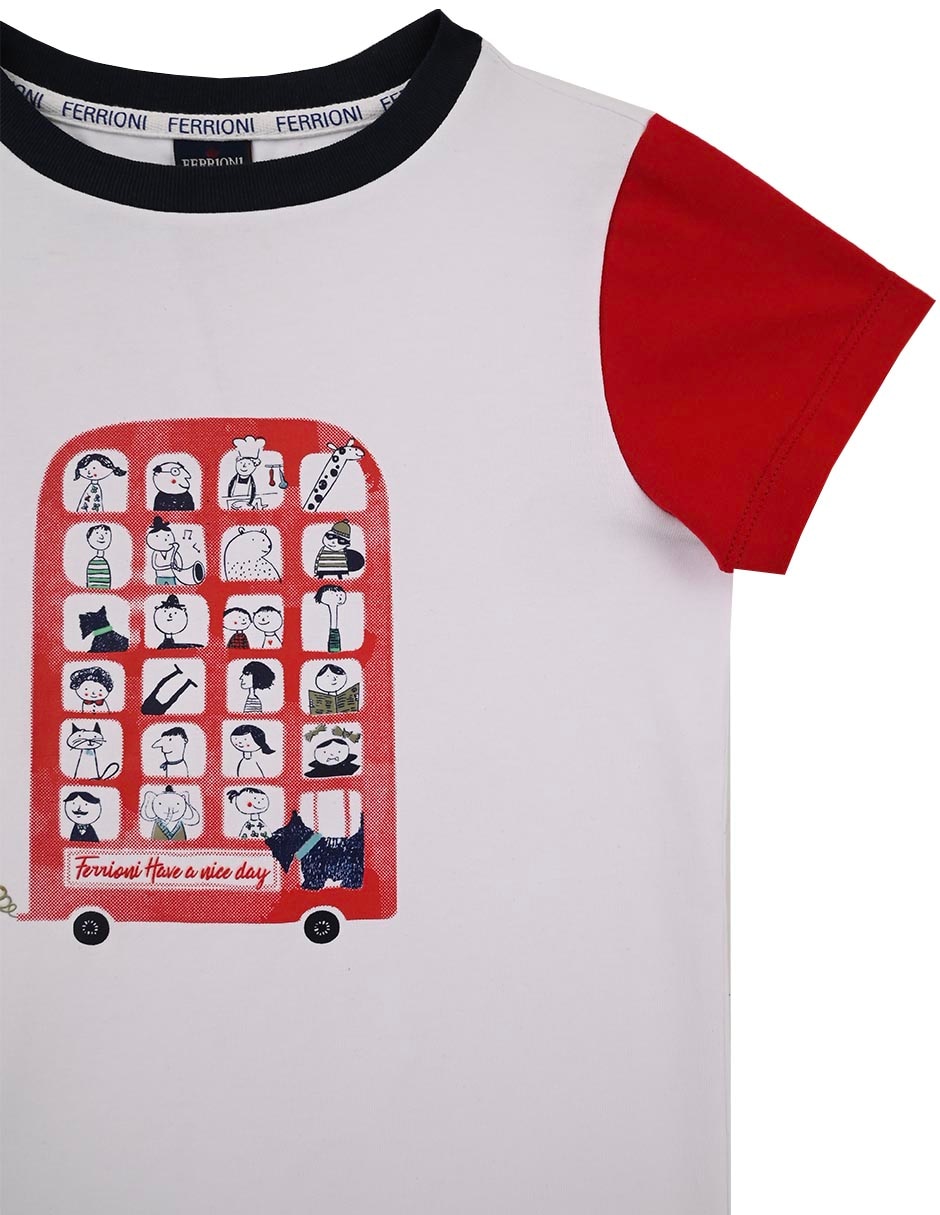 Playera Gross manga corta para bebé niño 3