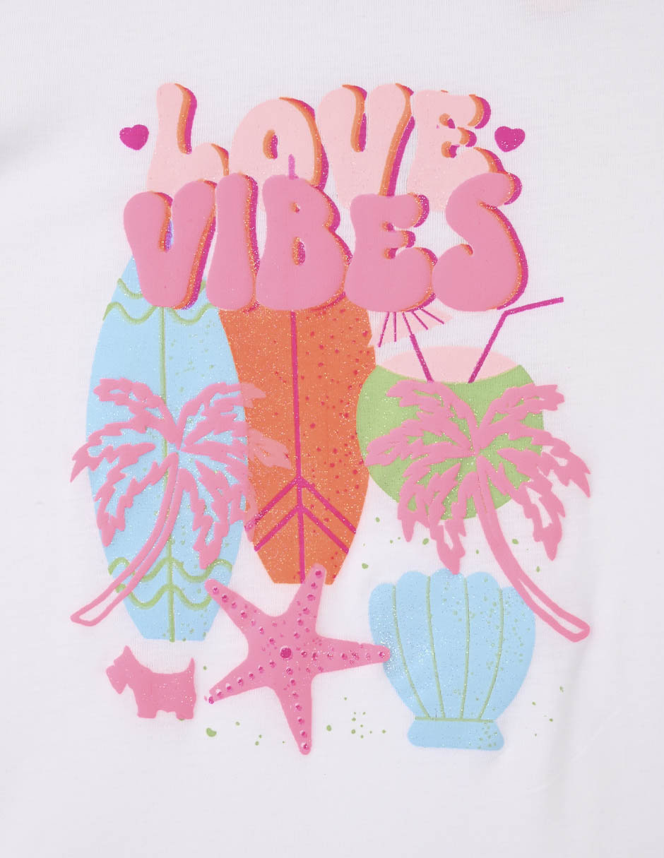 Playera manga corta para niña 3