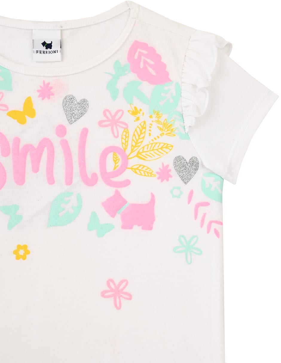 Playera Bellisa manga corta para bebé niña 3