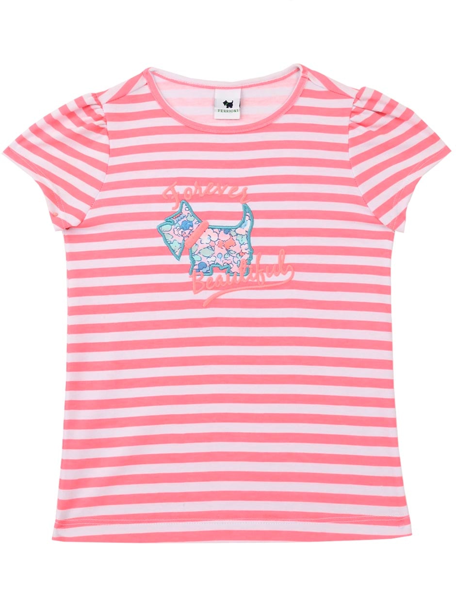 Playera Maly manga corta para bebé niña Playera Maly manga corta para bebé niña