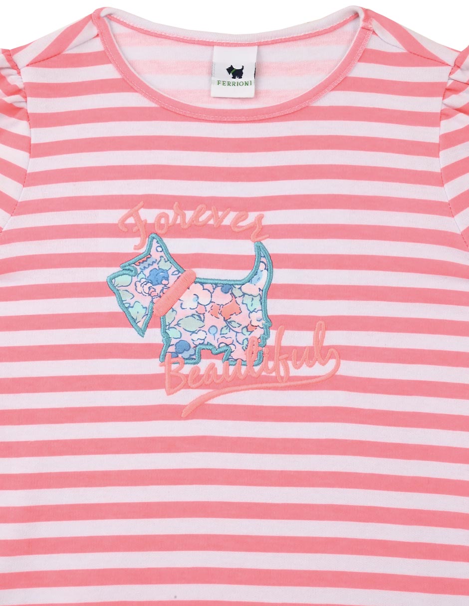 Playera Maly manga corta para bebé niña 2