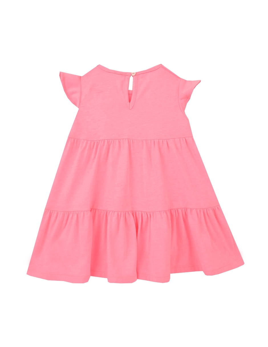 Vestido Malibu manga mariposa para bebé niña 2