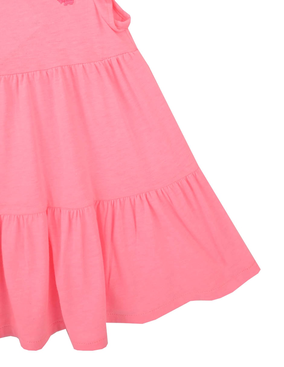 Vestido Malibu manga mariposa para bebé niña 3