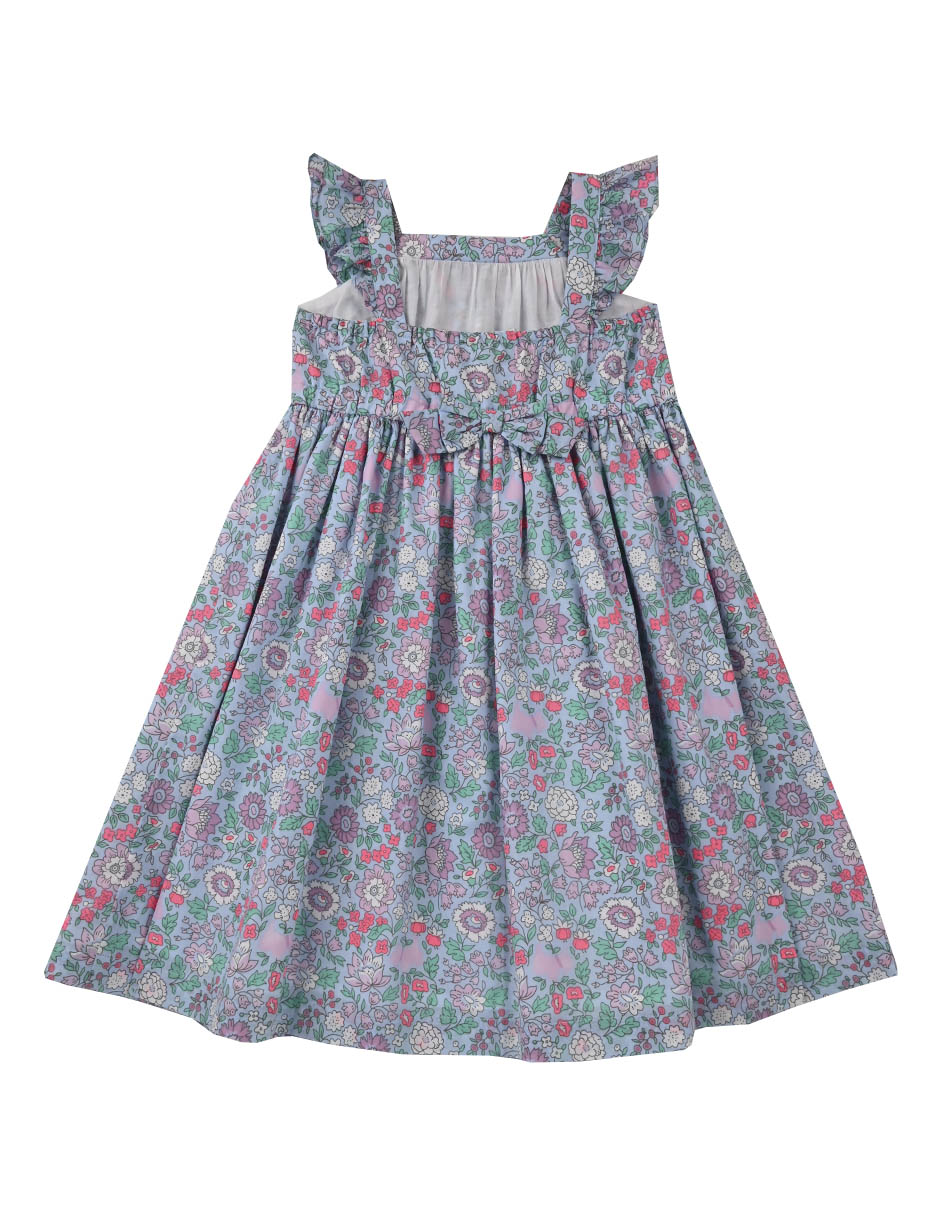 Vestido Mohana manga mariposa para bebé niña 2