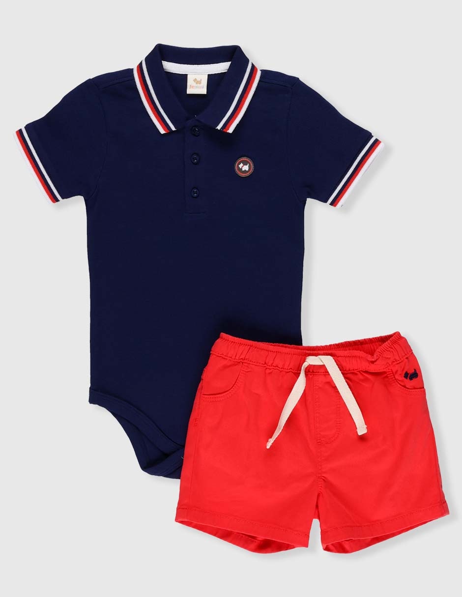 Conjunto de algodón para bebé niño