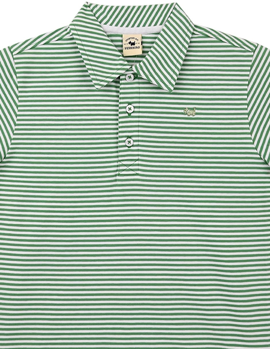 Playera tipo polo Brakel de algodón para bebe niño 2
