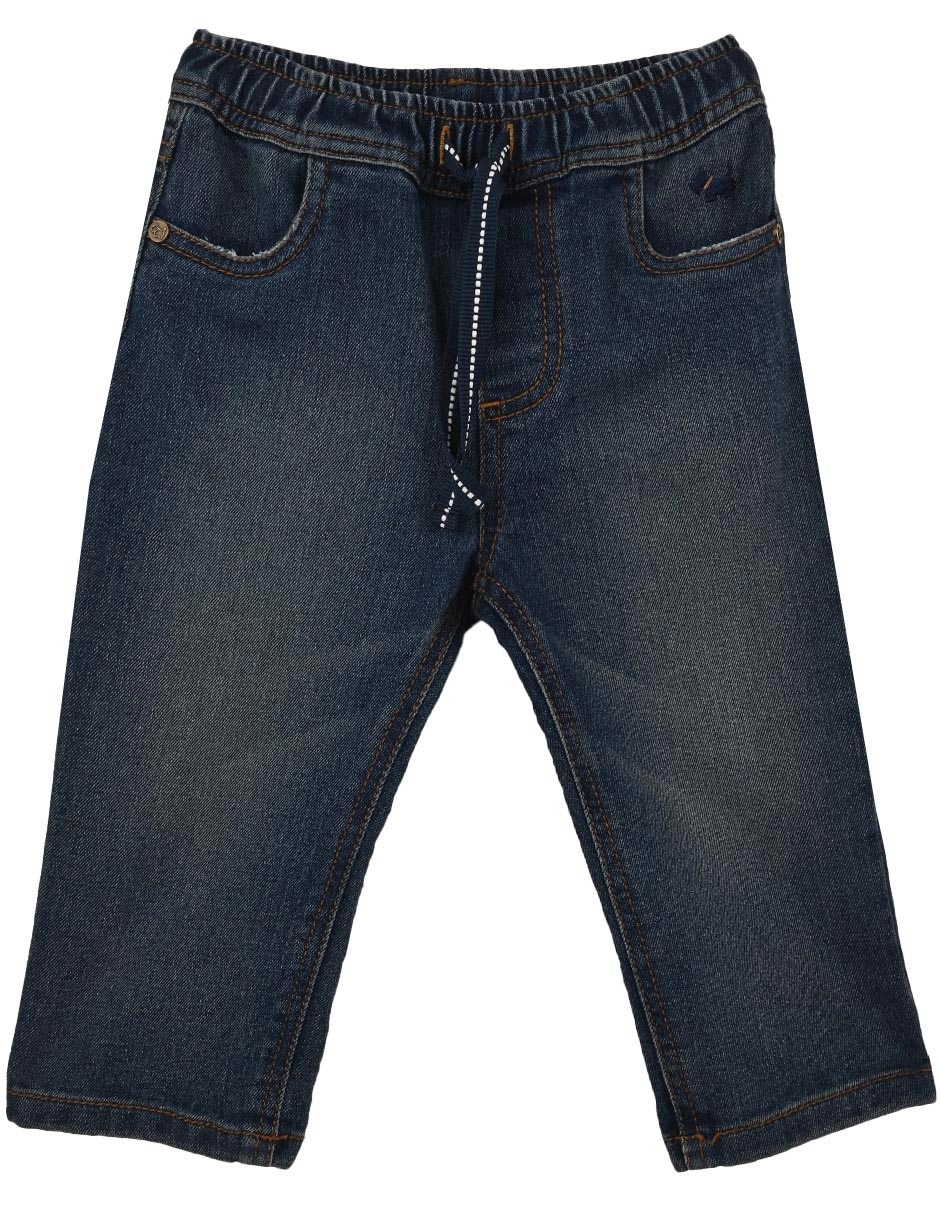 Jeans straight Osaki M28887 deslavado para bebé niño Jeans straight Osaki M28887 deslavado para bebé niño