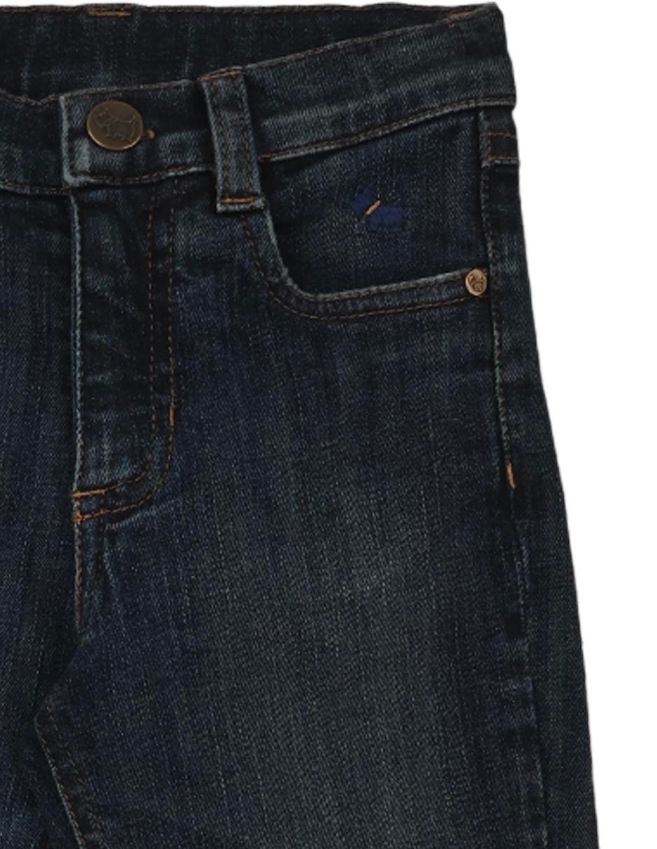 Jeans straight Phelps M28888 deslavado para preescolar niño 2