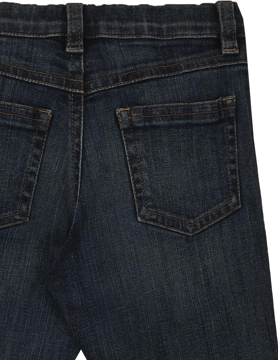 Jeans straight Phelps M28888 deslavado para preescolar niño 3
