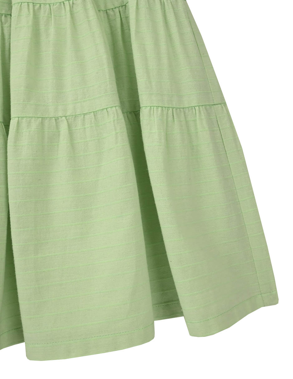 Vestido Bombay manga mariposa para bebé niña 3