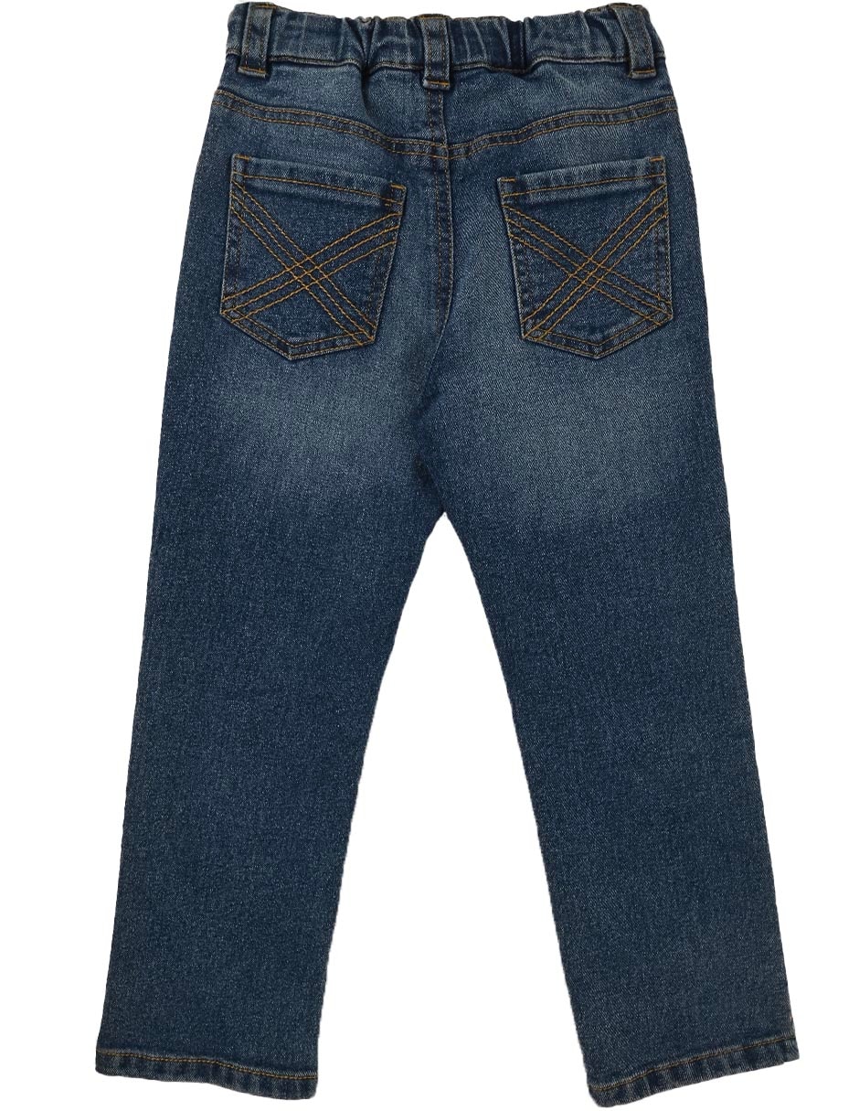 Jeans straight Brian deslavado para bebé niño 3