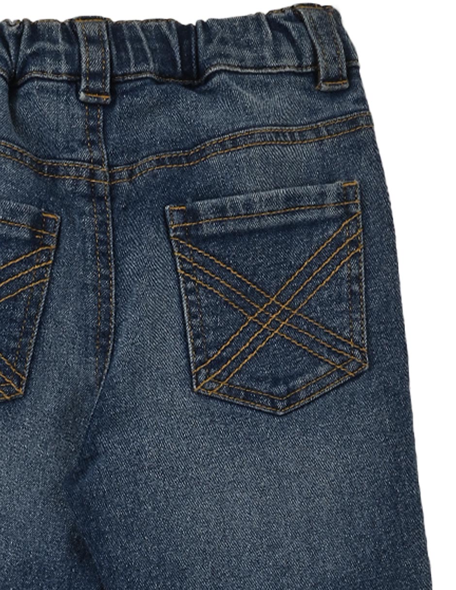 Jeans straight Brian deslavado para bebé niño 4