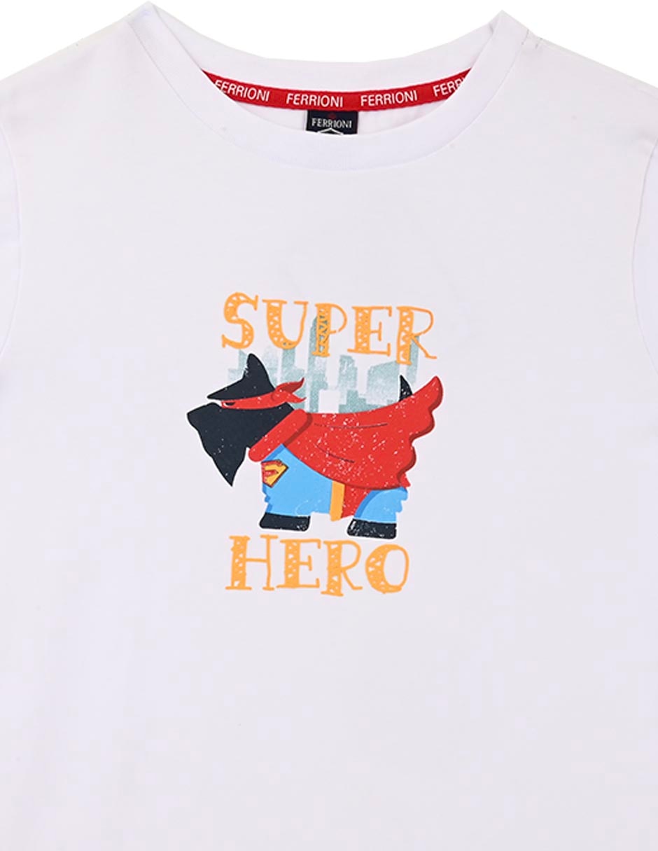Playera Corber manga corta para bebé niño 2