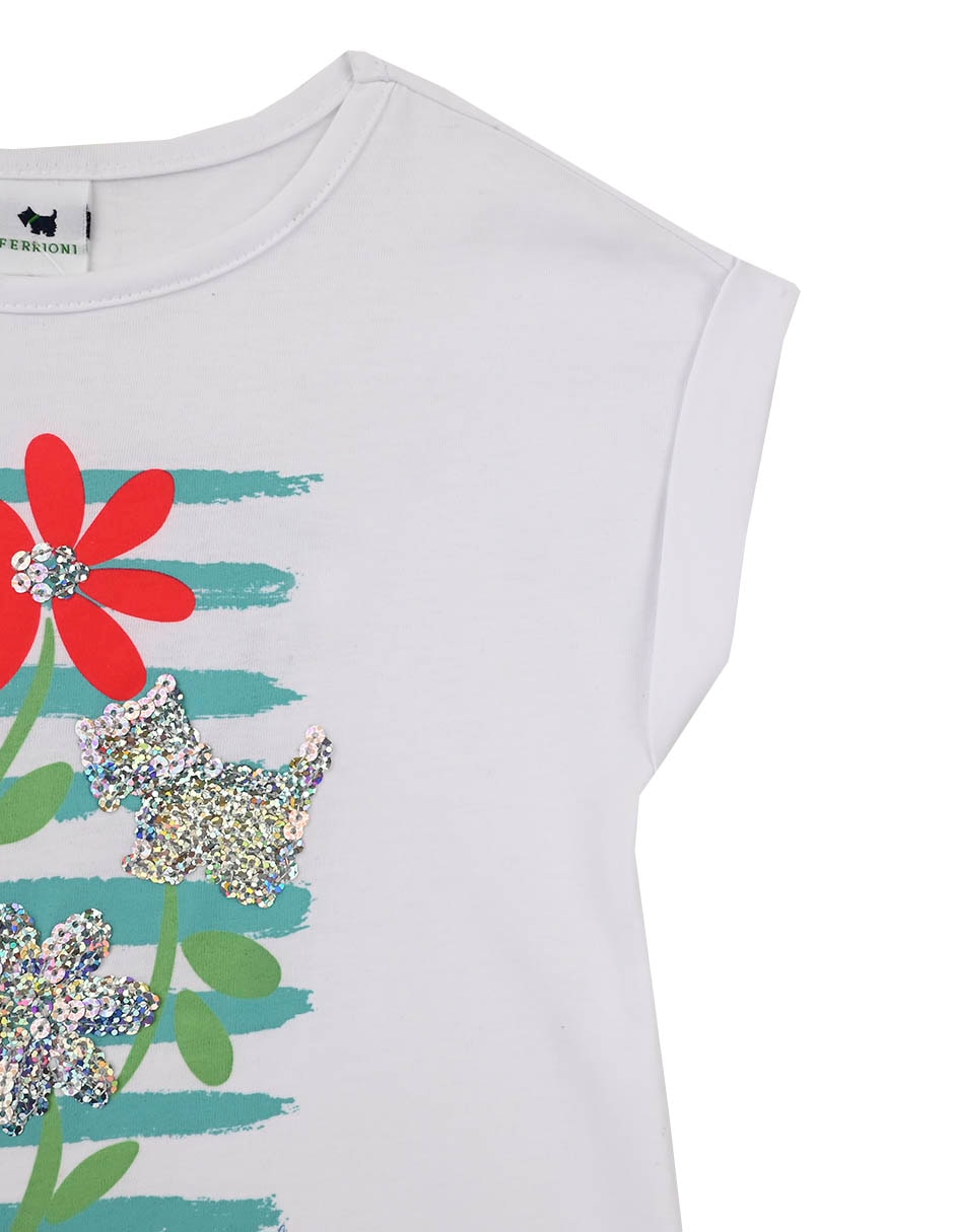 Playera Gryzia manga corta para bebé niña 3