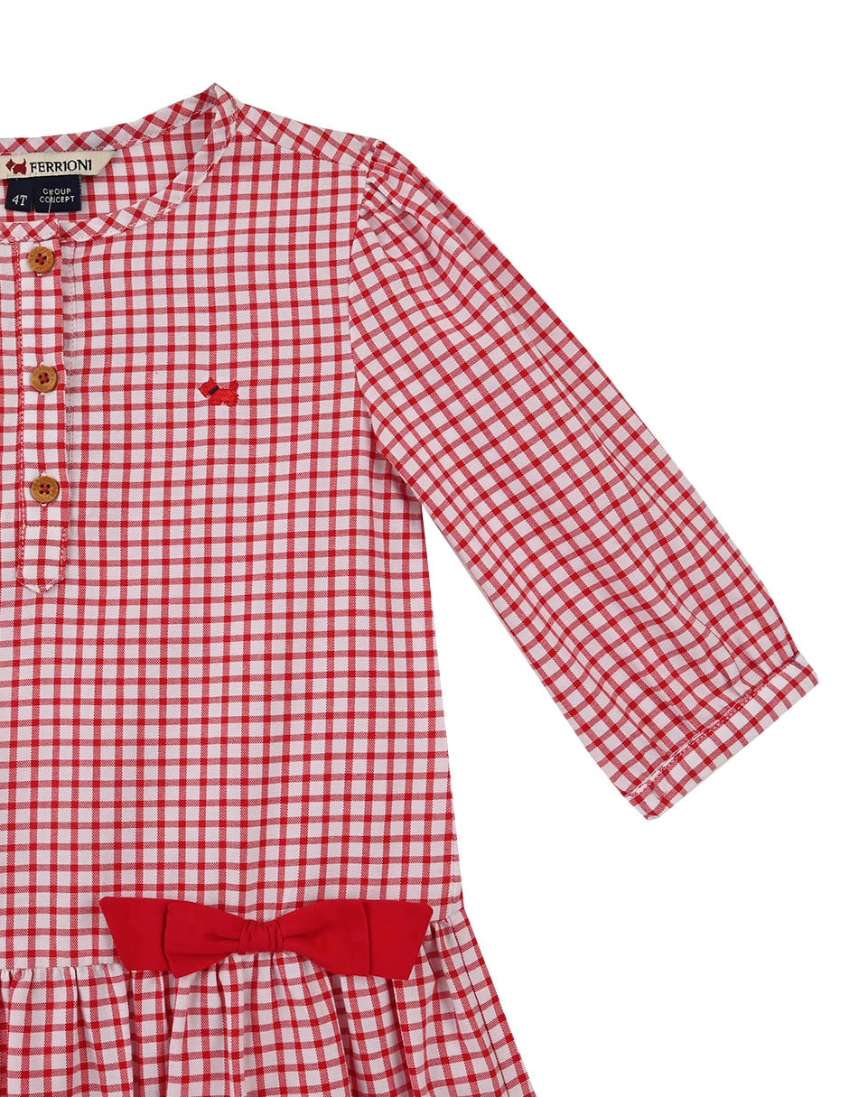 Vestido Esker manga regular para bebé niña 3