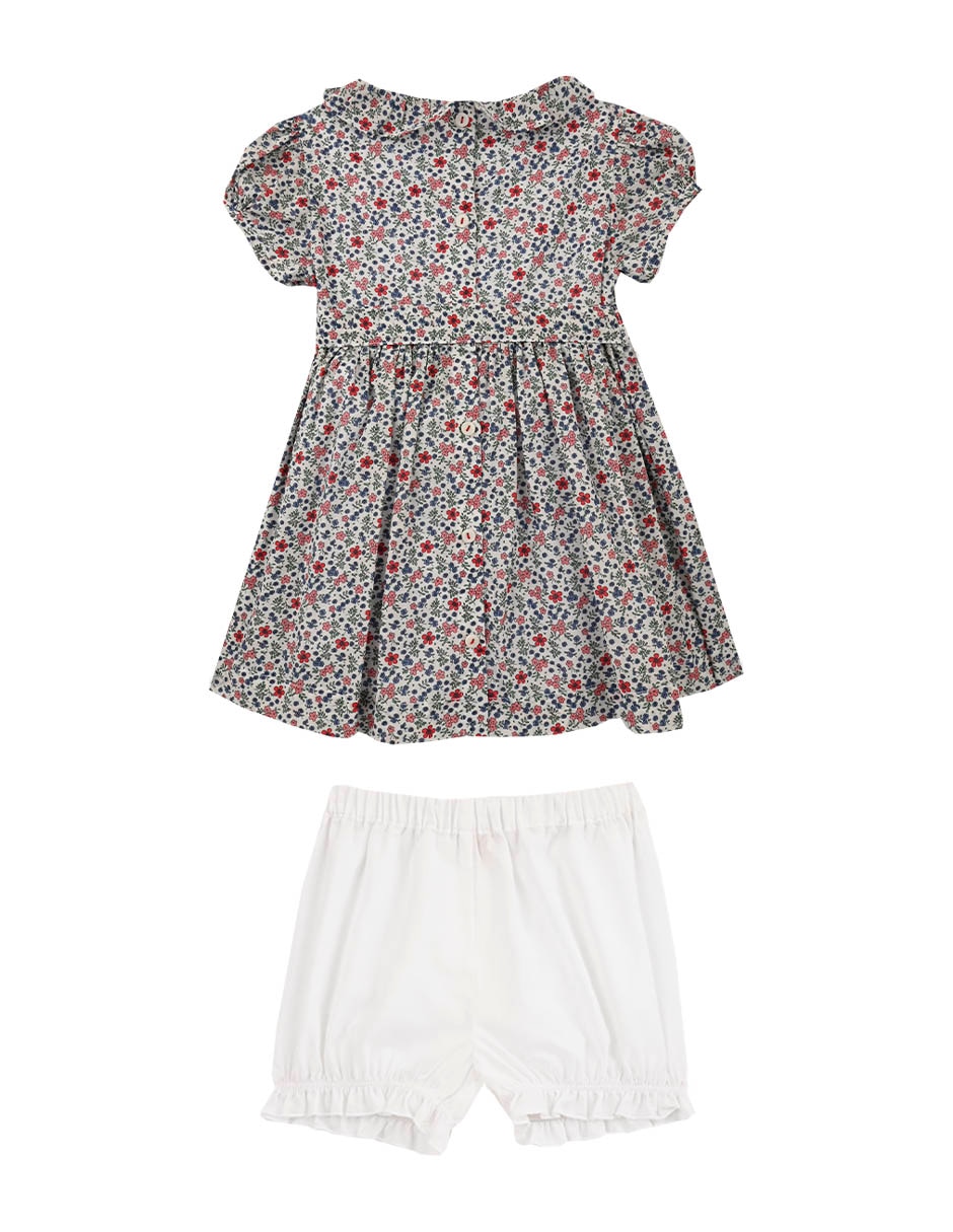 Vestido con calzón bunch para bebé niña 2