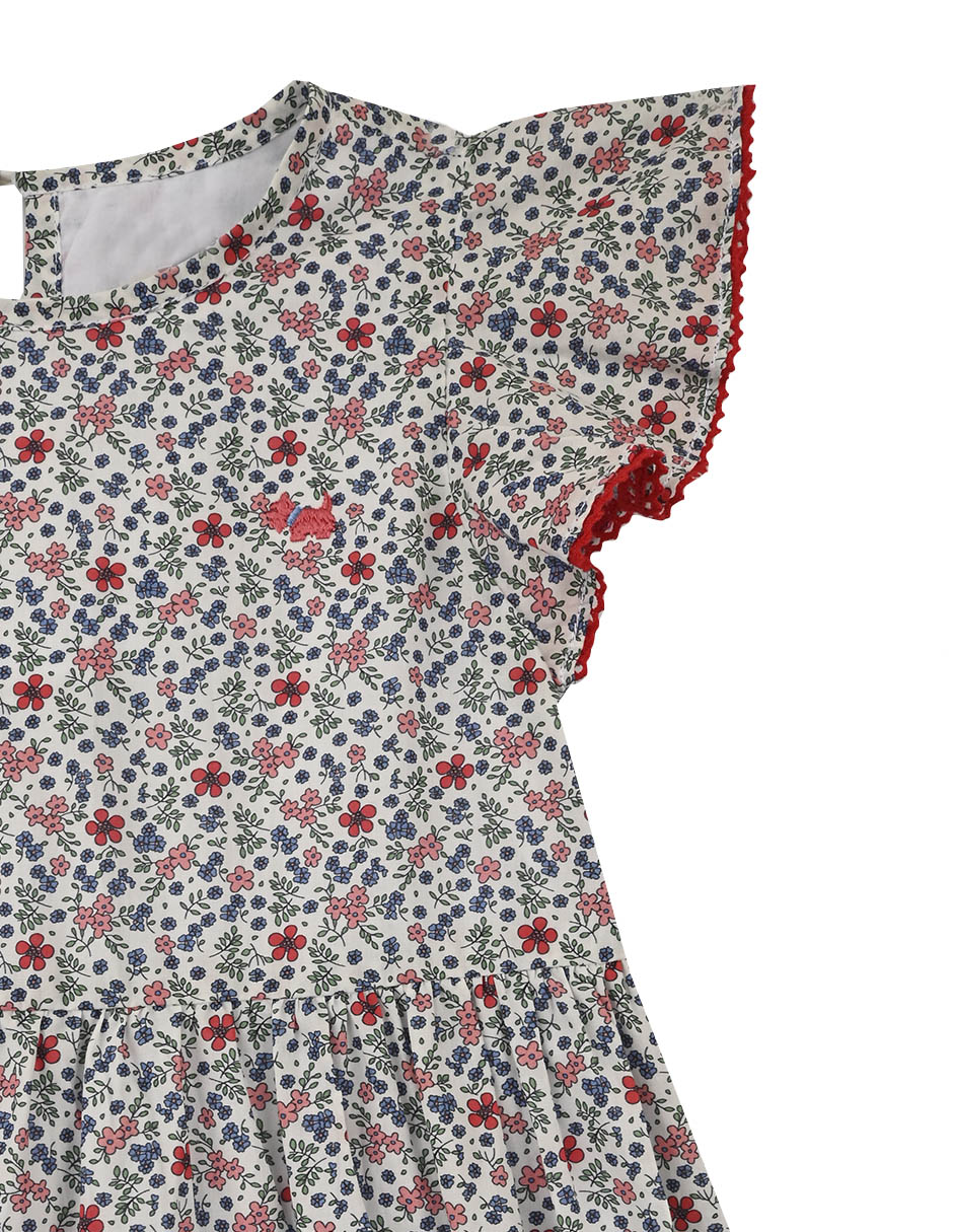 Vestido Bunch manga mariposa para niña 3