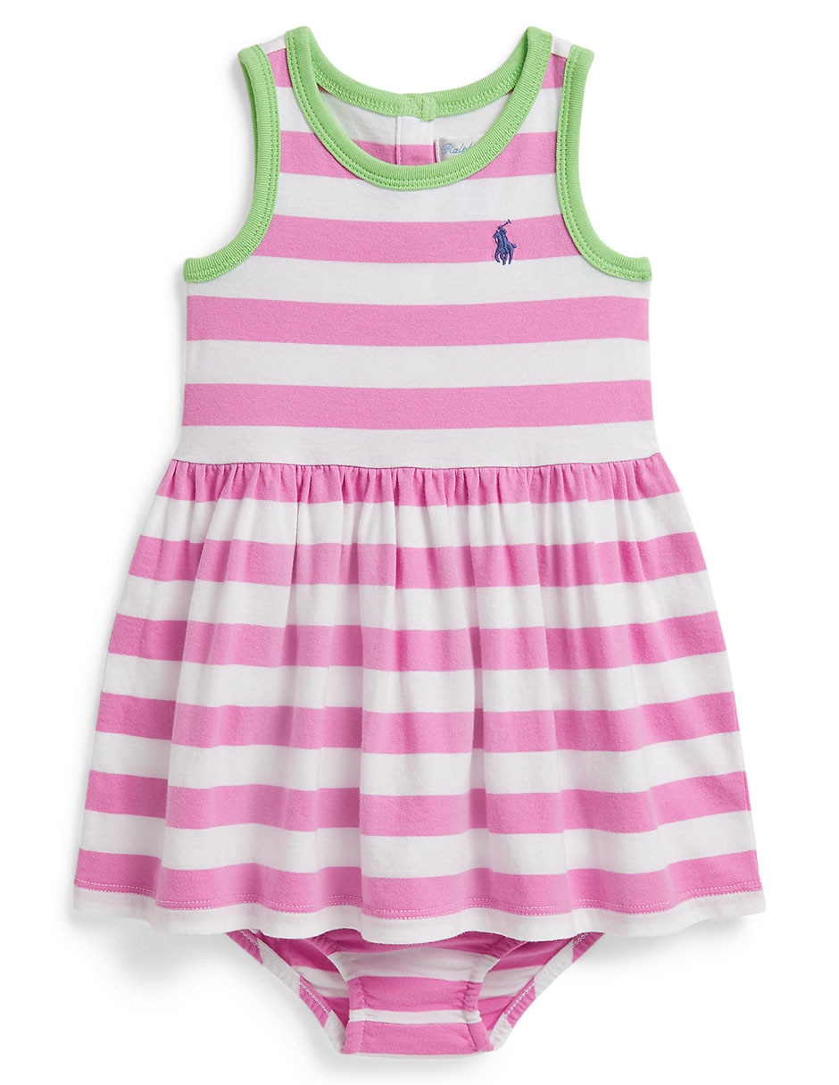 Vestido con calzón para bebé niña