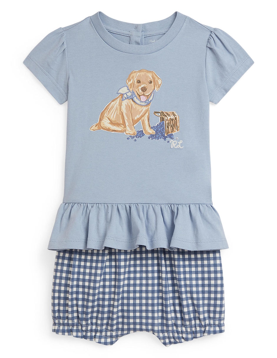 Conjunto de algodón para bebé niña