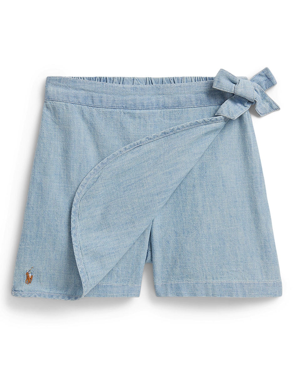 Falda short de algodón para bebé niña 5
