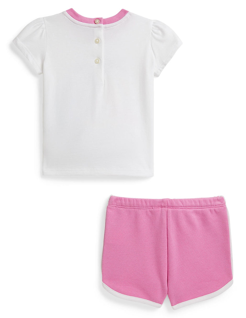 Conjunto de algodón para bebé niña 2