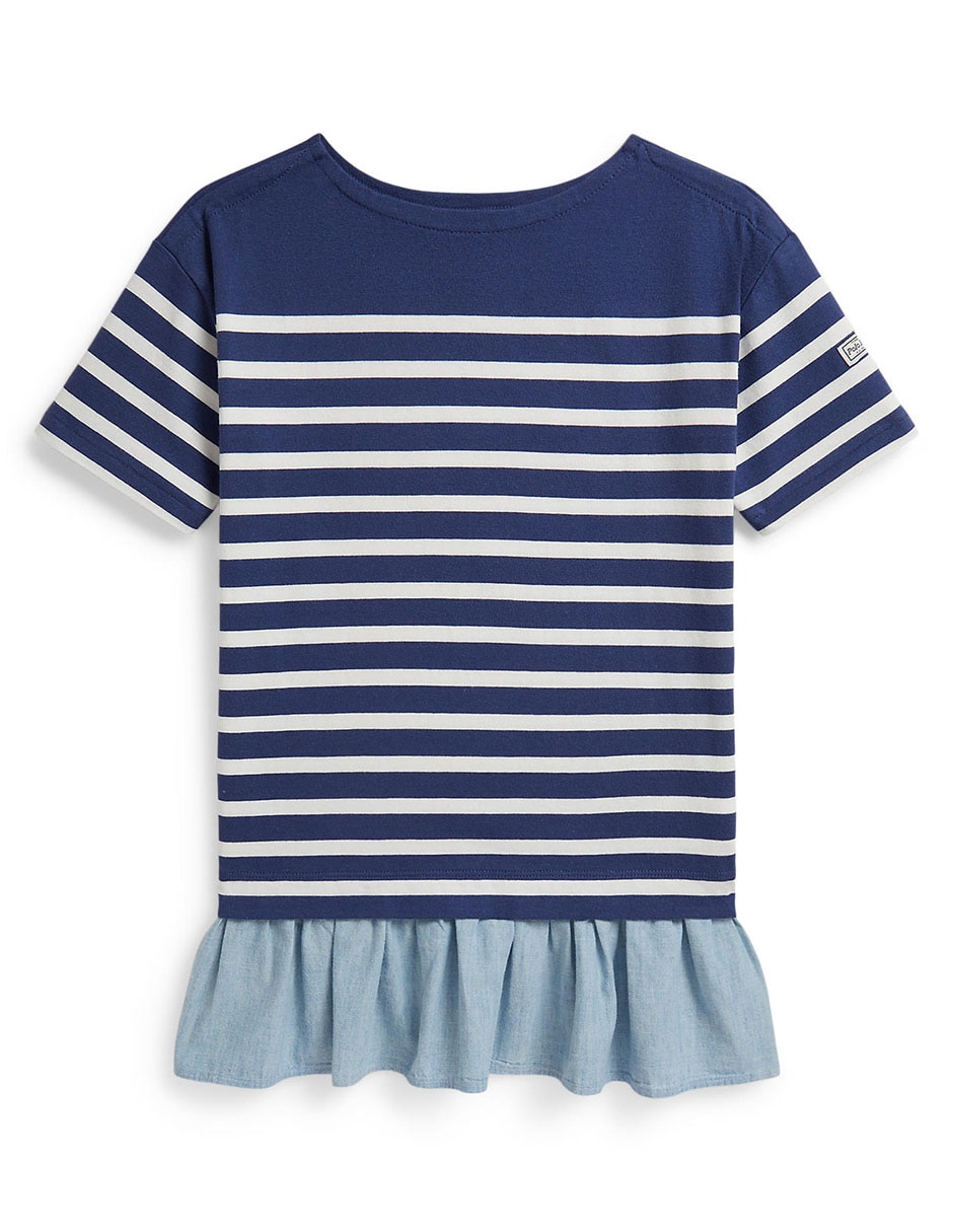 Vestido manga regular para bebé niña 4