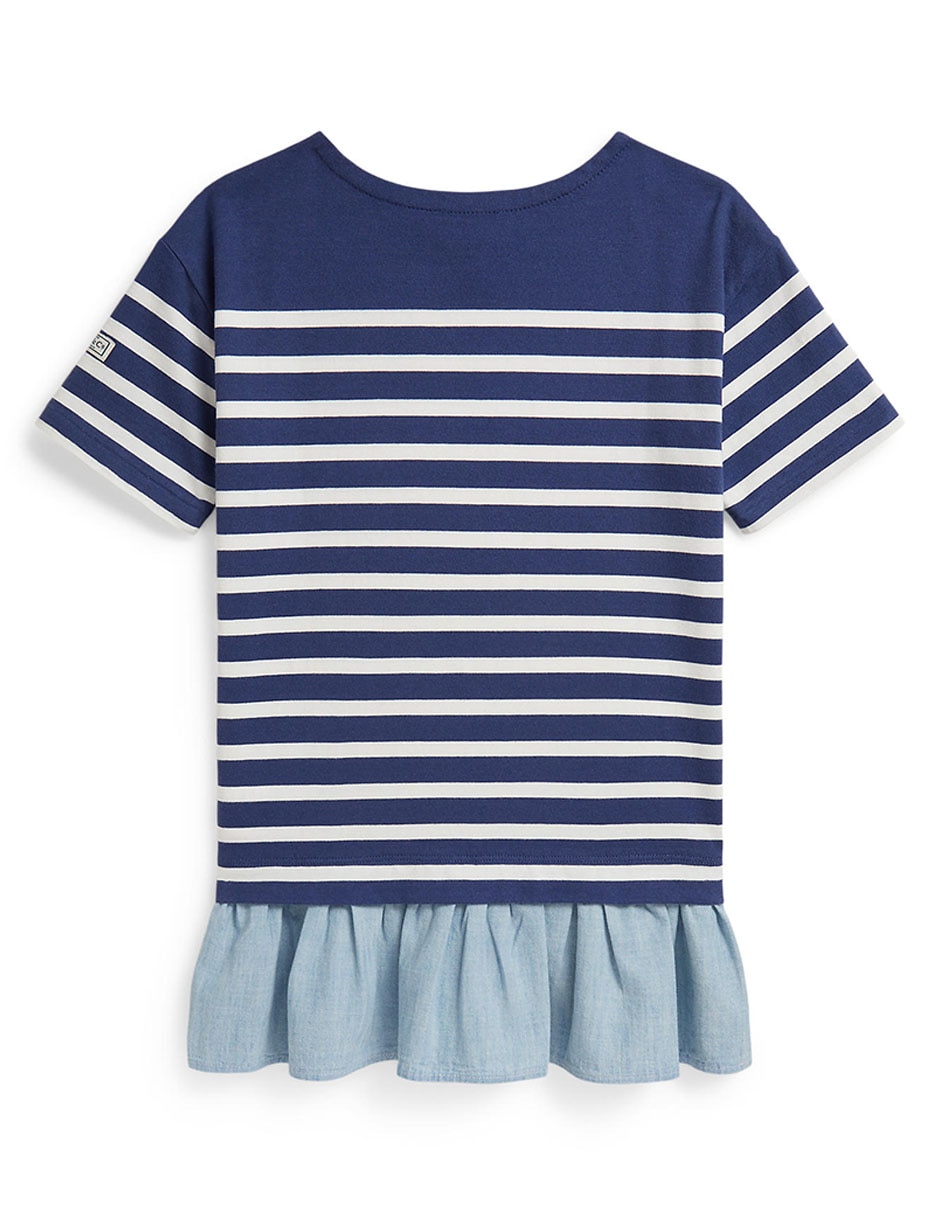 Vestido manga regular para bebé niña 5