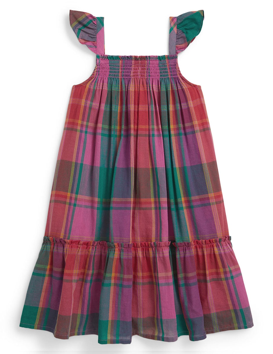 Vestido manga tulipán para bebé niña 2